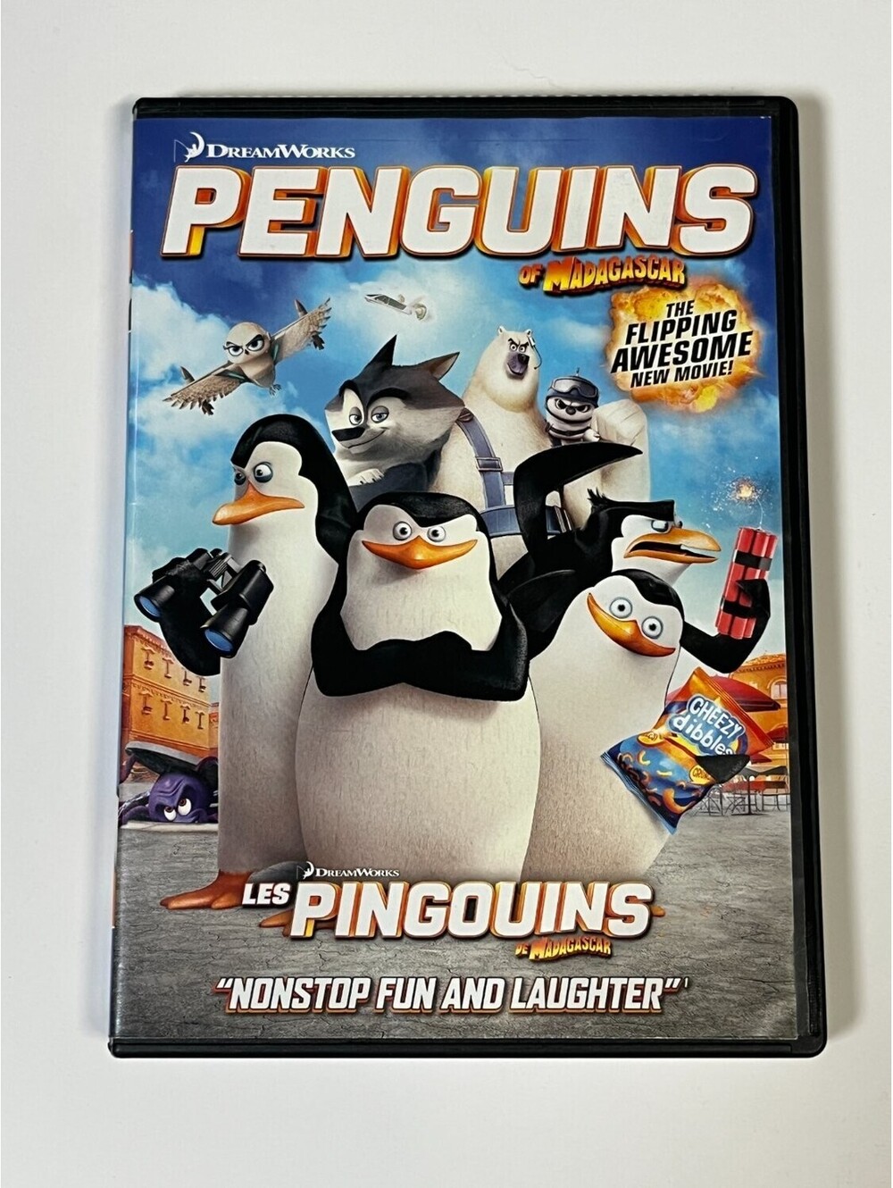 Penguins of Madagascar DVD Bilingual Edition Animation